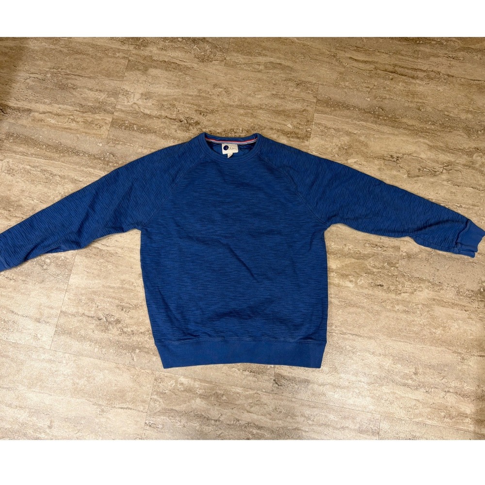 Boden Mens Blue Sweatshirt Crew Neck Size L